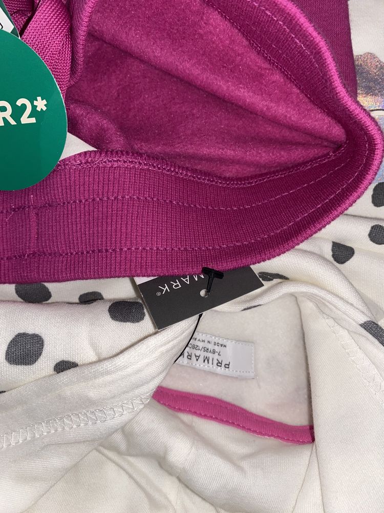 Збірний костюм 7 8 р. 122 128 см худі Primark штани H&M теплий