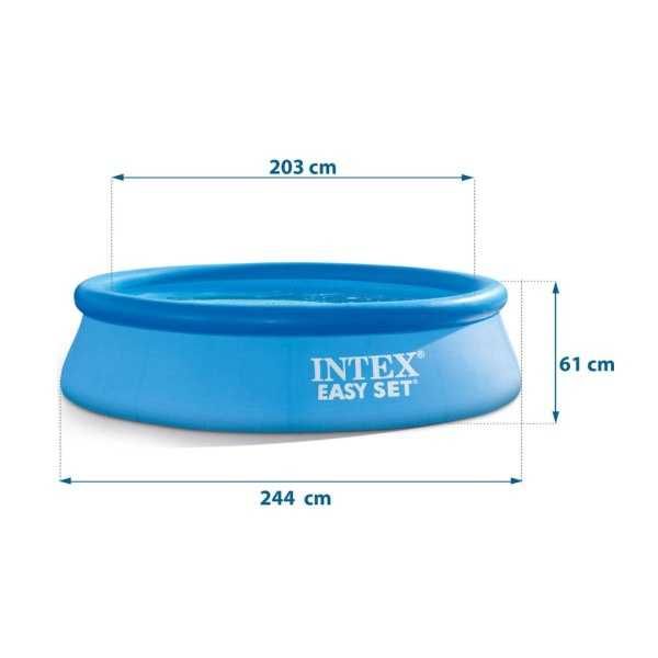 Basen ogrodowy rozporowy 244 x 61 cm 16w1 INTEX 28108