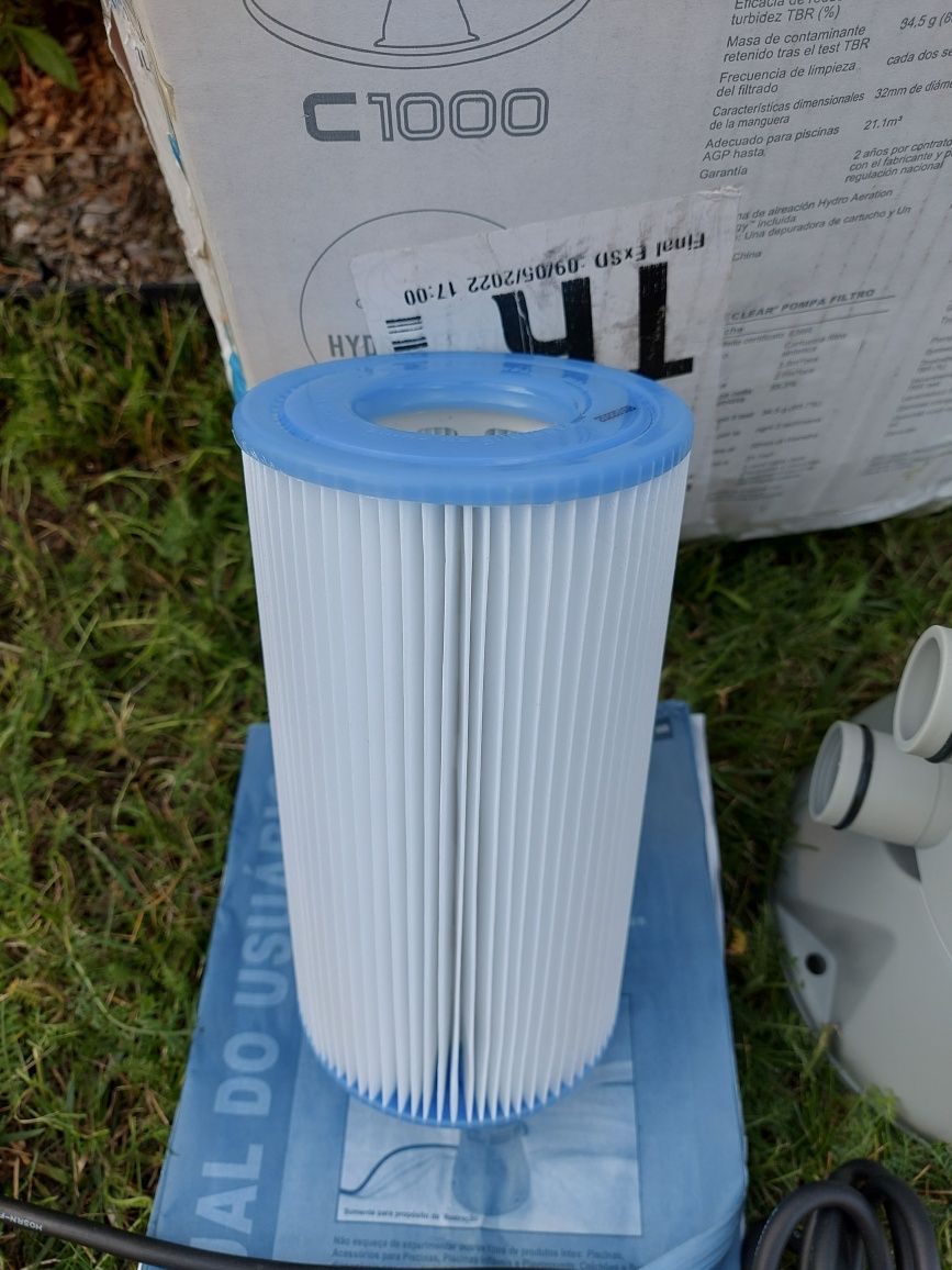 Pompa filtrująca do basenu 3785l/h INTEX C1000 zestaw węże filtr typu
