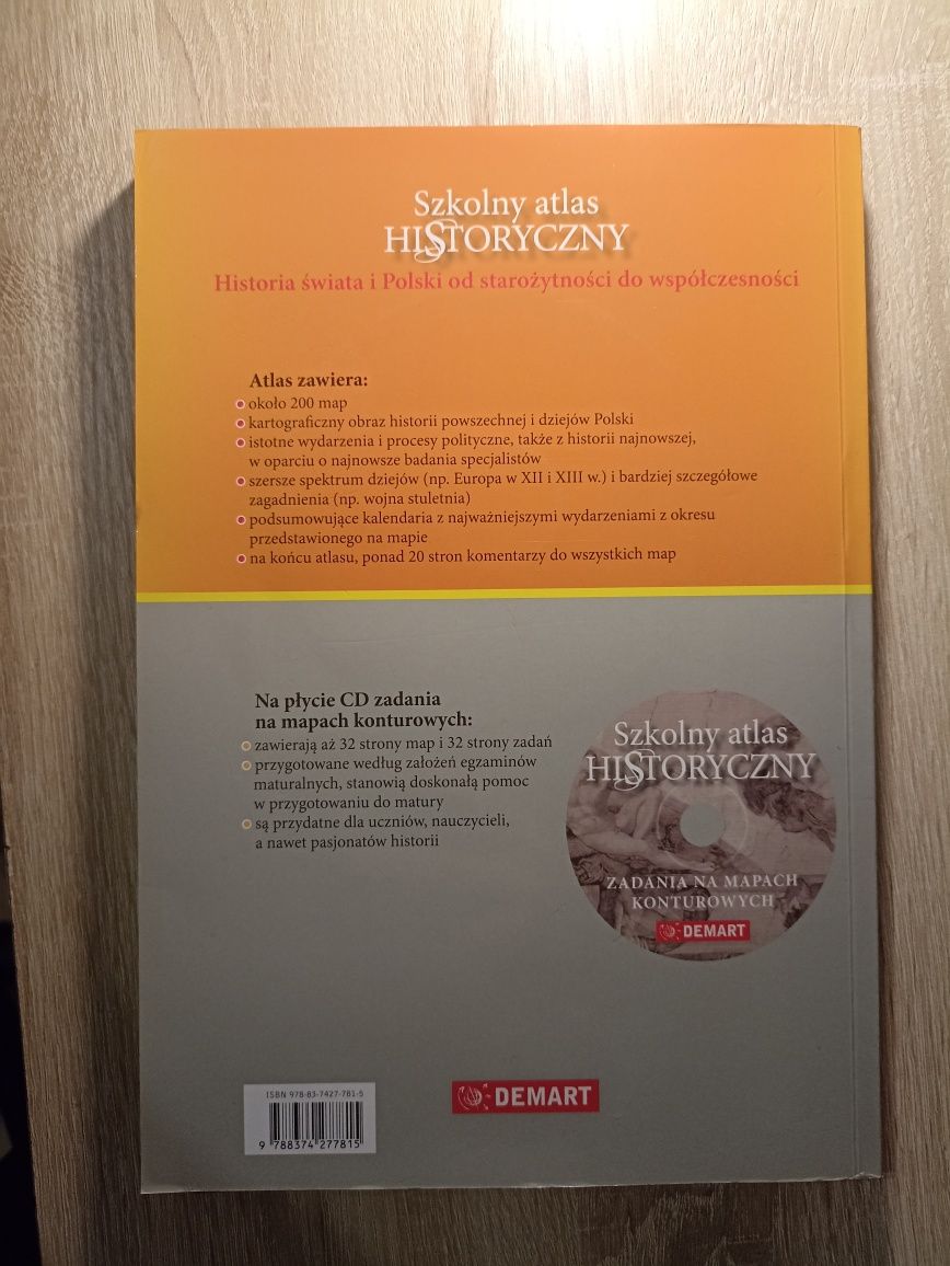 Szkolny atlas historyczny Demart