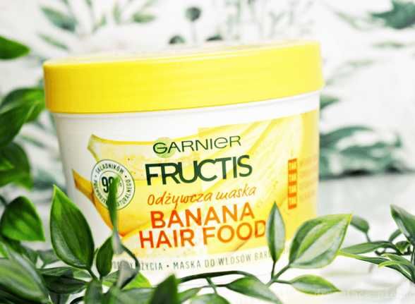 Wspaniała maska! Garnier Fructis Banana Hair Food! MEGA ! 2024 i 2025!