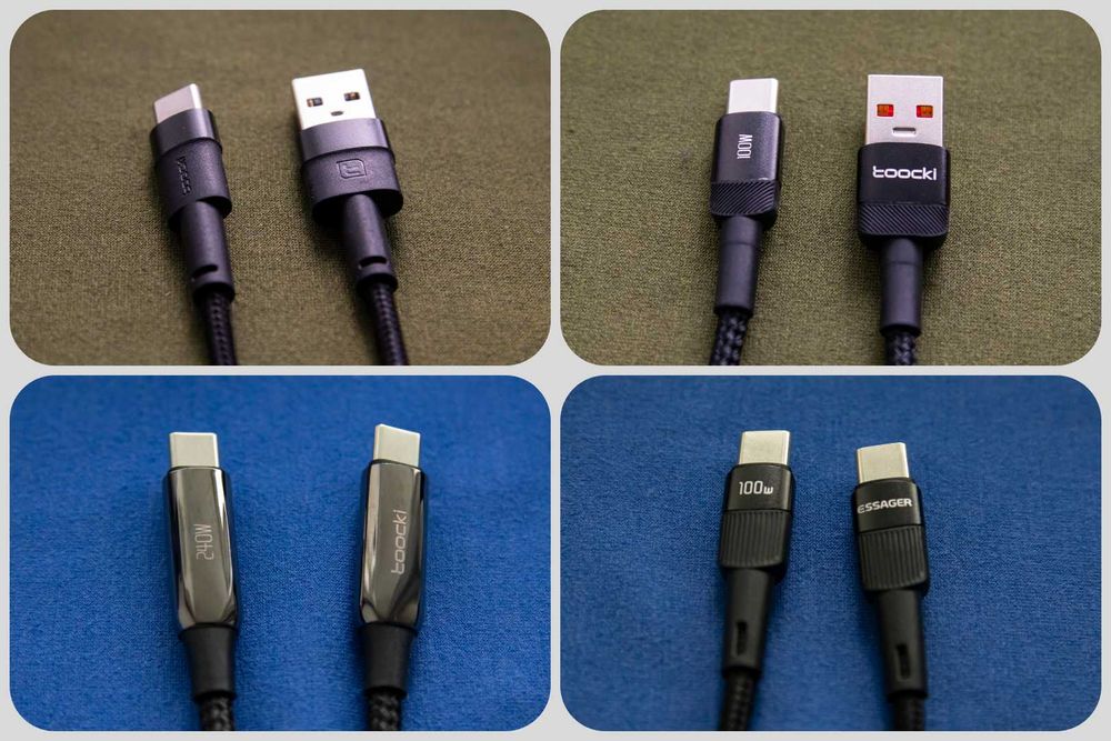 Кабелі для телефона USB 0.5 1 2 3 м. Type C, Type A, Lightning, Micro.