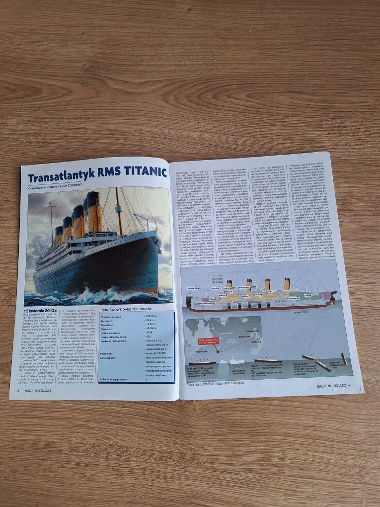 Mały Modelarz Transatlantyk Titanic 10-11-12/2010