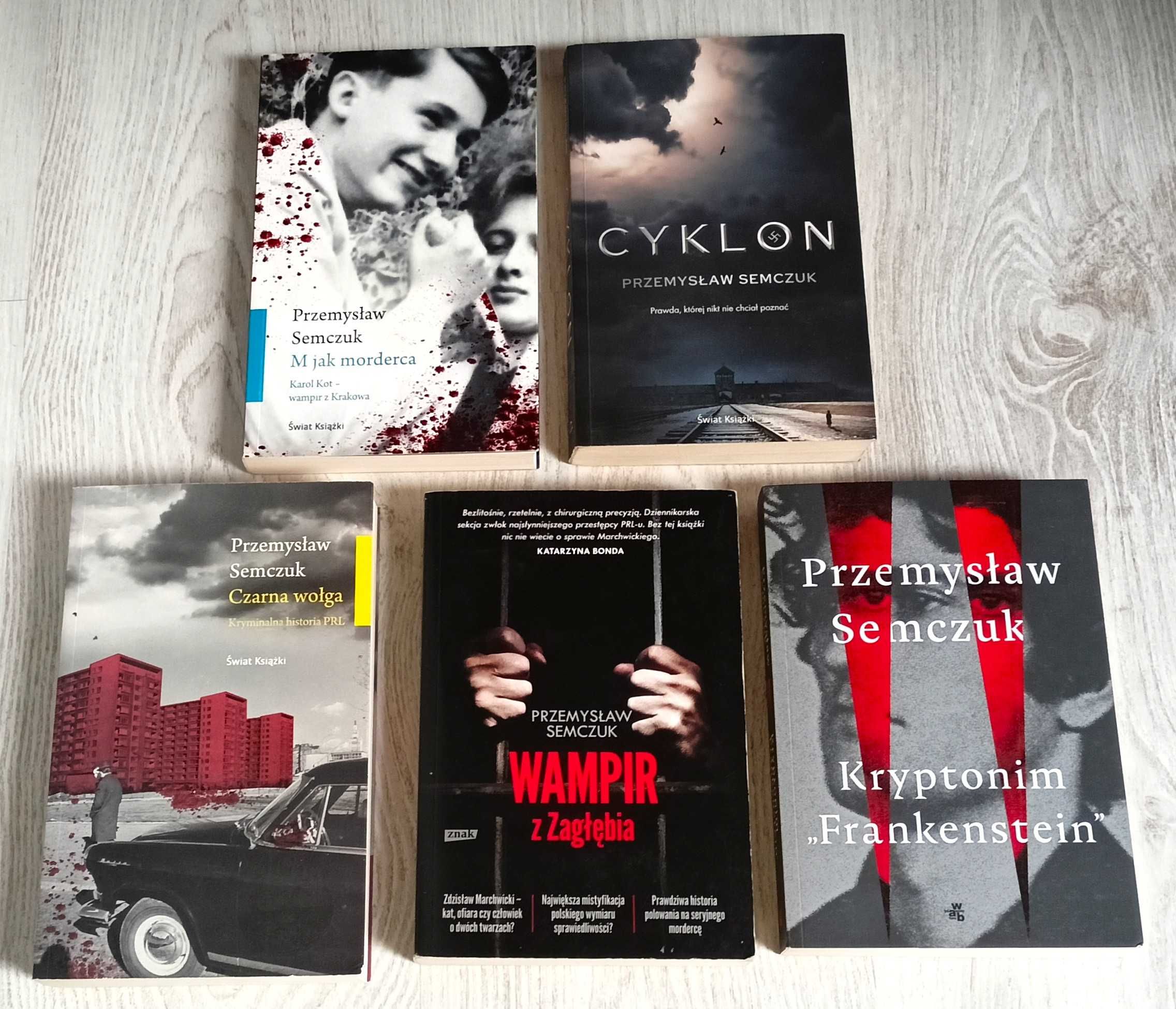 Przemysław Semczuk Kryptonim Frankenstein Czarna Wołga M jak morderca