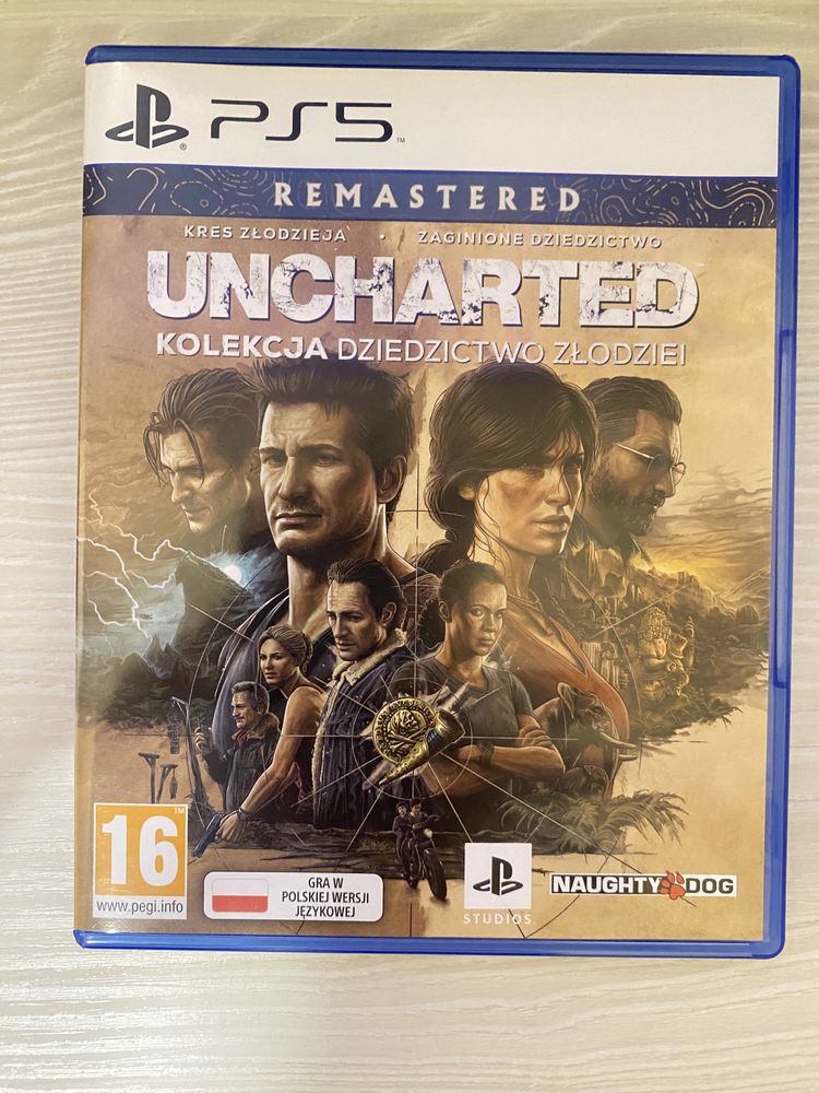 UNCHARTED remaster for PS5