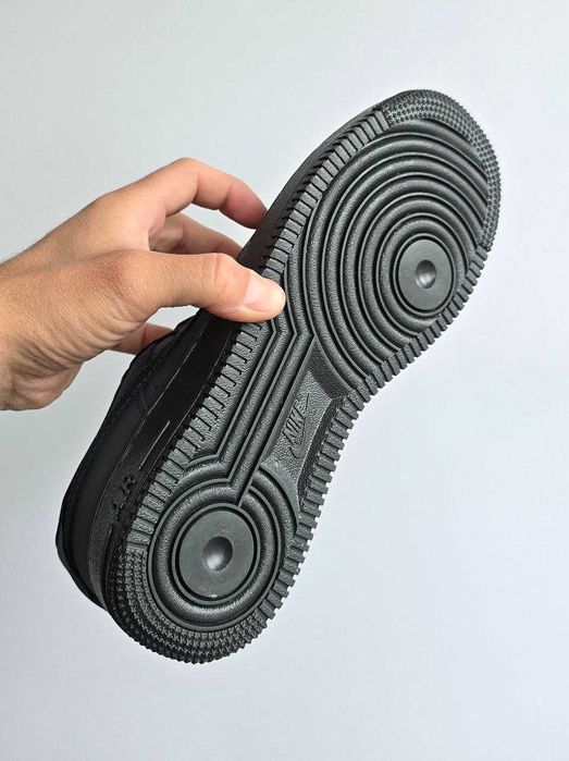 Чоловічі зимові кросівки Nike Air Force Fur Grey (сірі) на осінь 501-2