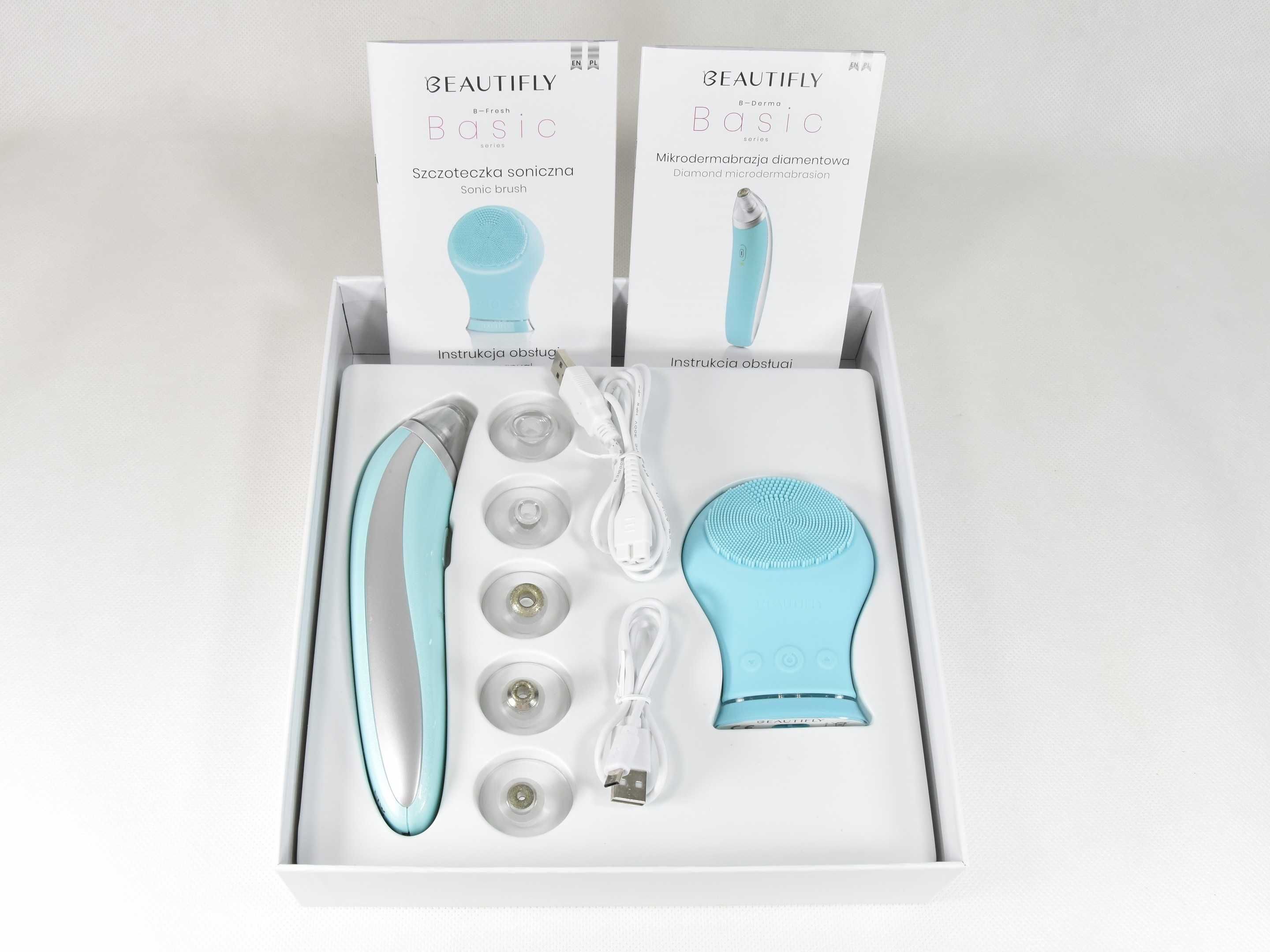 Zestaw do mikrodermabrazji Beautifly B-Fresh + B-Derma (NOWY)