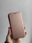 Etui zamykane różowe/złoto do IPHONE 11