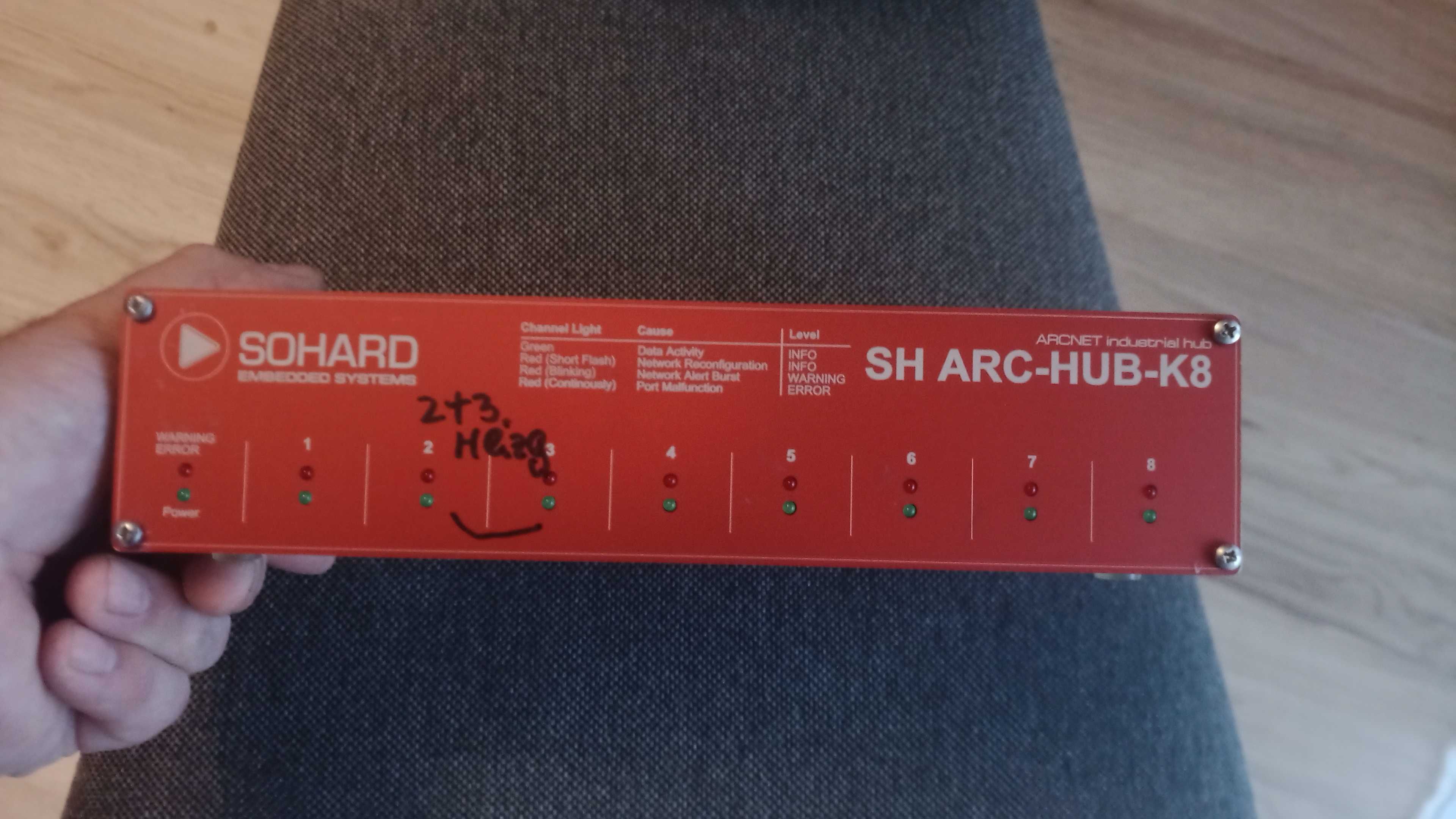 SH ARC-HUB 8 channel ARCNET hub