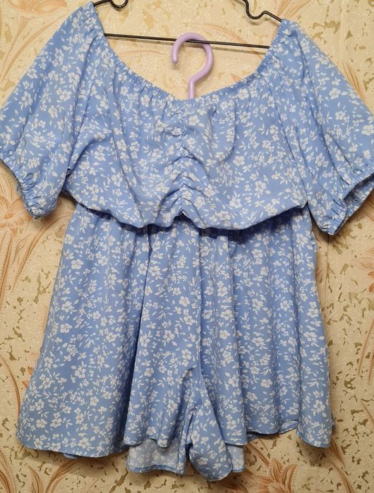 Літній шифоновий костюм з шортами