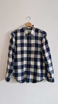 Flanela koszula flanelowa w kratę Abercrombie & Fitch, rozmiar XS