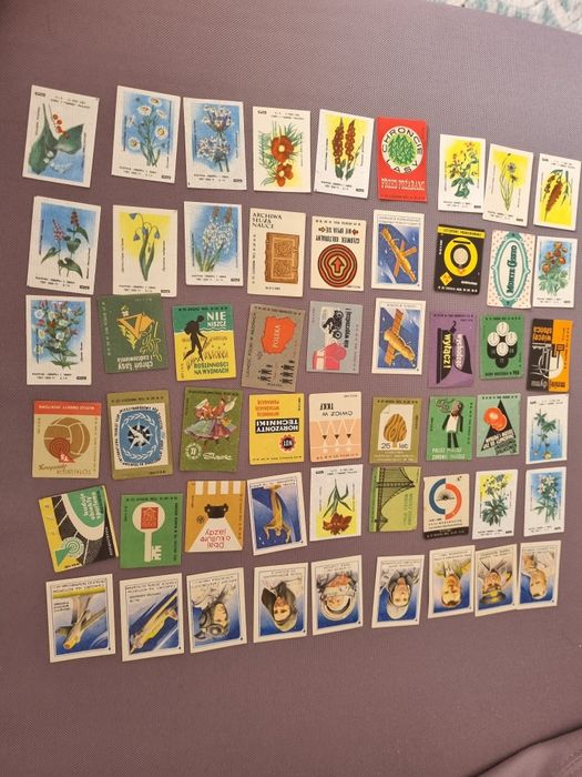Etykiety zapałczane dla kolekcjonera