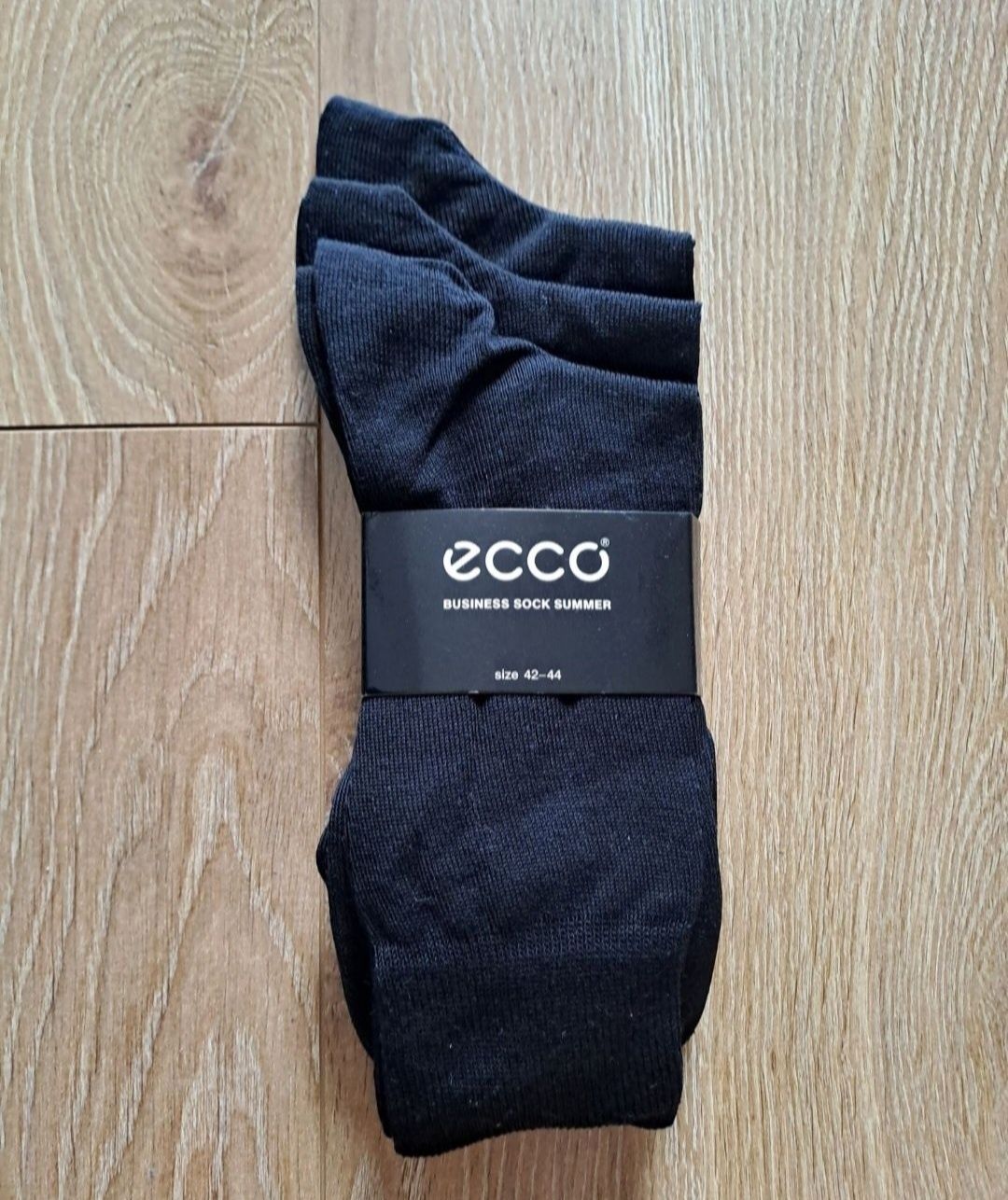 3x Skarpetki męskie ECCO Business Sock Summer, rozmiar 42-44, czarne