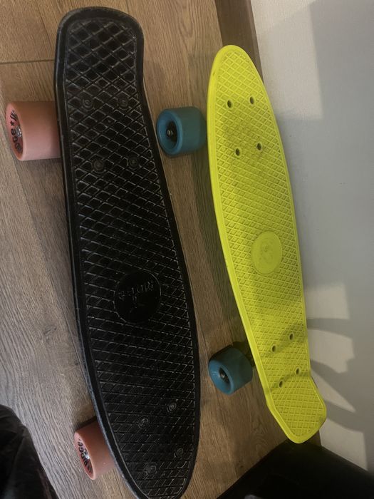 Fish Ridge 3 шт Пениборд з підсвіткою скейт чорний салатовий