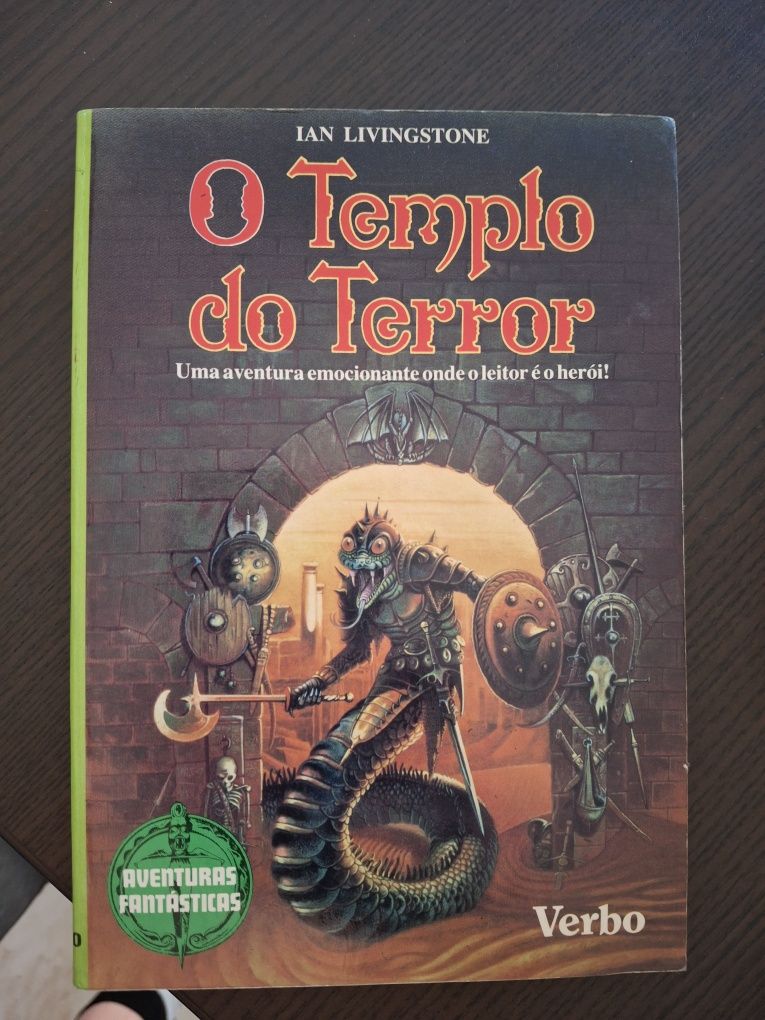 O Templo do Terror - livro