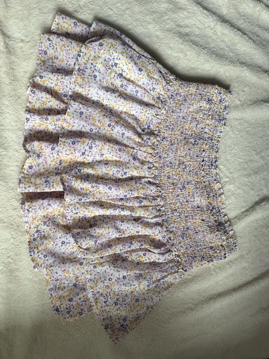 Spódniczka w kwiaty XL