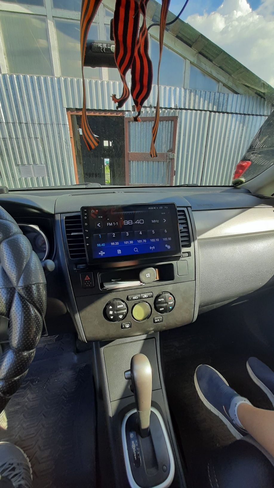 Автомагнитола Nissan tiida c11  2004-2013, gps, wifi, android