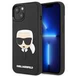 Etui Karl Lagerfeld 3D Rubber Karl's Head na iPhone 14 Plus - czarne