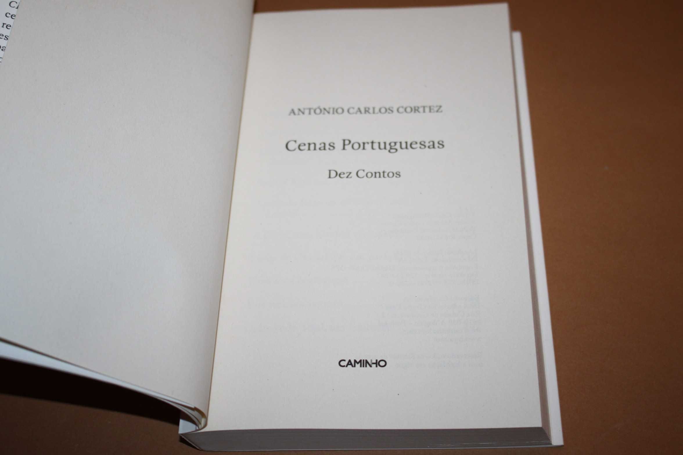 Cenas Portuguesas 10 Contos de António Carlos Cortez