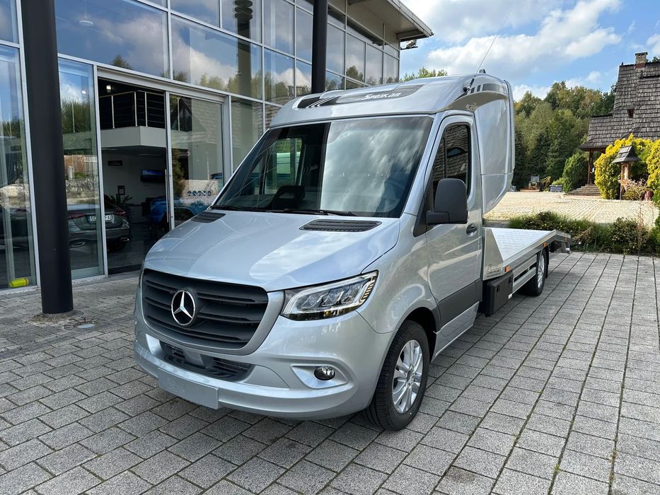 Mercedes-Benz Sprinter 319 CDI Podwozie 4325 mm - Autolaweta  Sprinter 319 CDI Autolaweta AGB_Automat 9G Tronic_LED_NAVI_HAK 3,5T