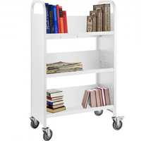 carrinho de livro  carrinho de biblioteca com uma capacidade