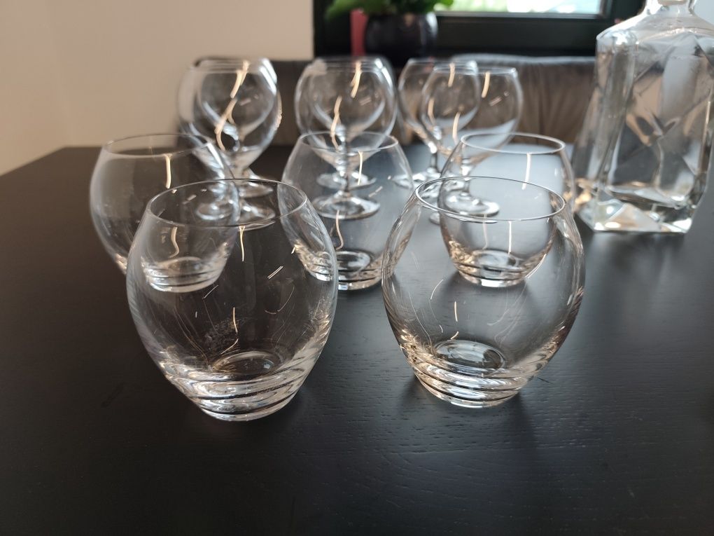 Szklanki kieliszki do whiskey bohemia