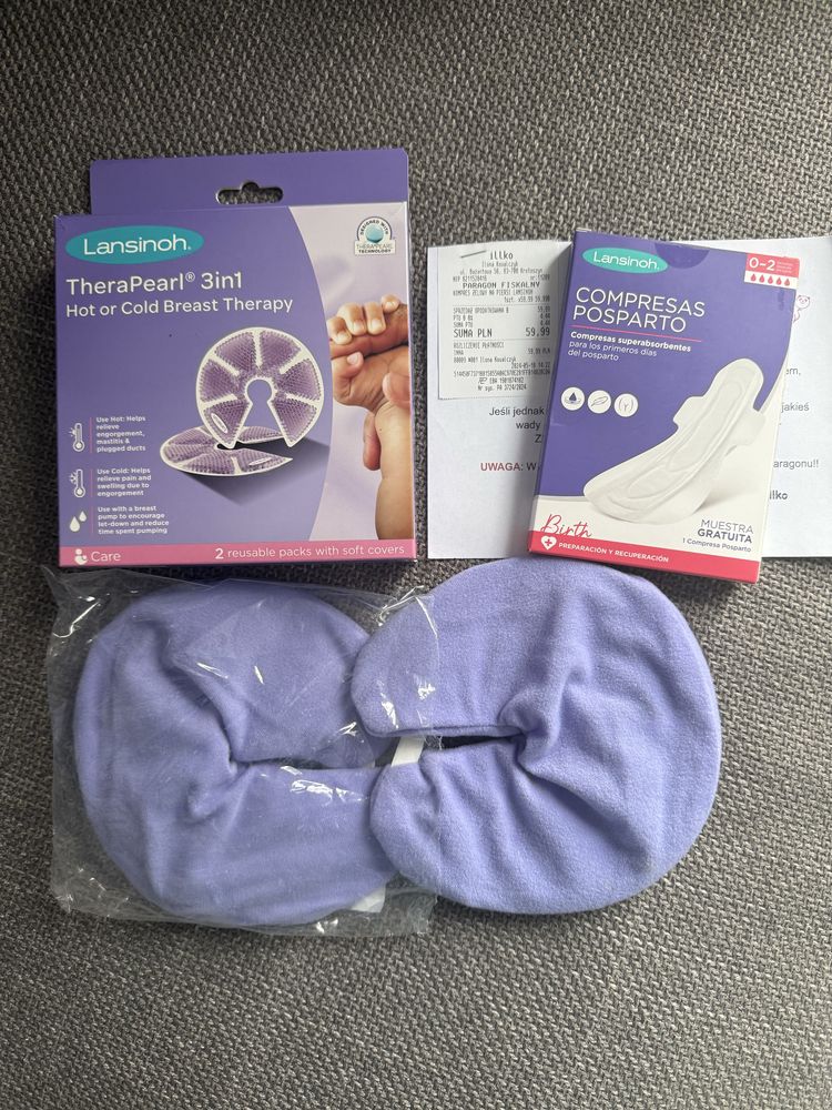 Lansinoh kompresy 3w1