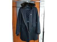 Tommy Hilfiger klasyczny płaszcz 70% wełny roz XS