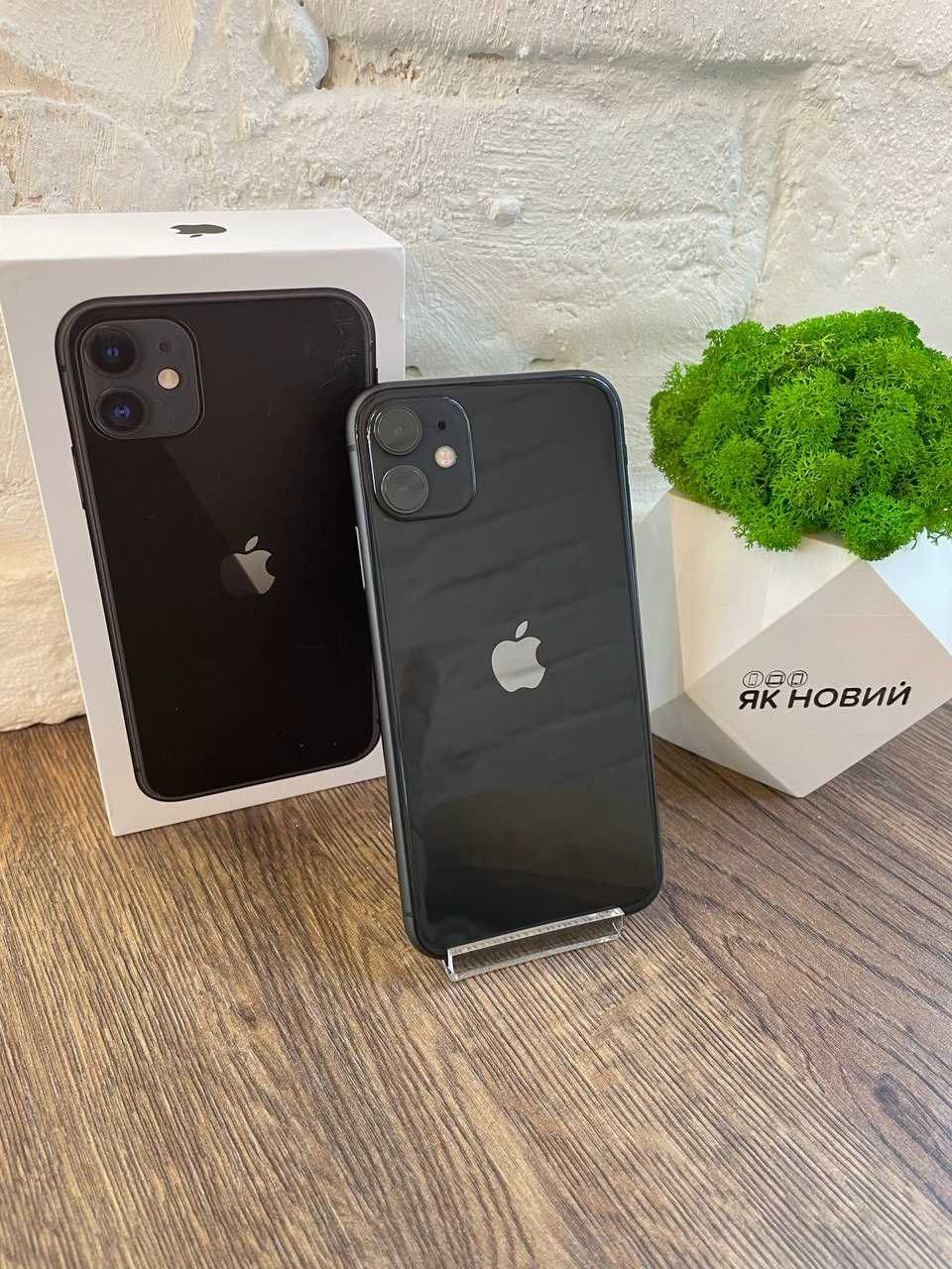 Смартфон Apple iPhone 11 256GB Black (акб 100%)