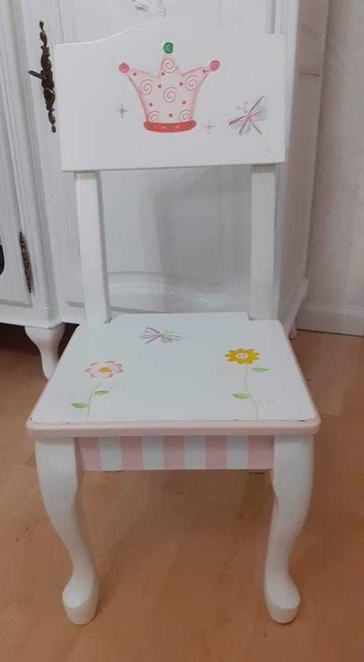 Krzesło dla dziewczynki