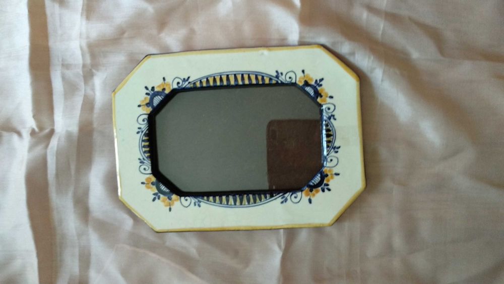 Passe-partout de louça pintada