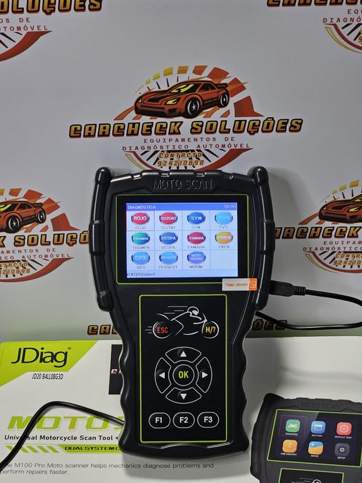 Maquina Diagnóstico Motas JDiag M100Pro Versão Completa