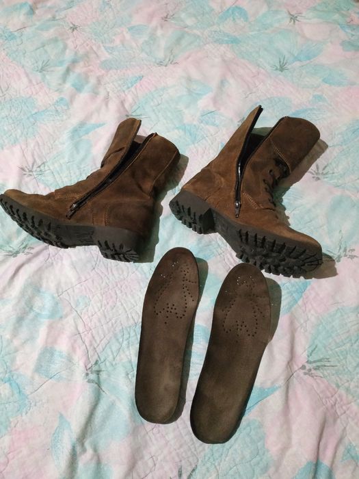 Женские брендовые  сапожки Fly London 37 размер кожа прошитые