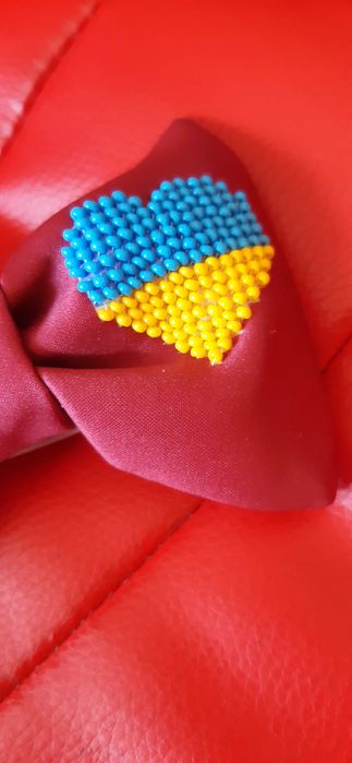 Шкільна краватка метелик червона / бабочка красная