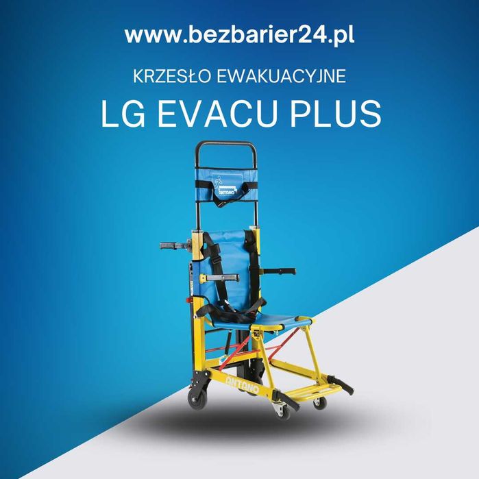 Krzesło ewakuacyjne transport po schodach