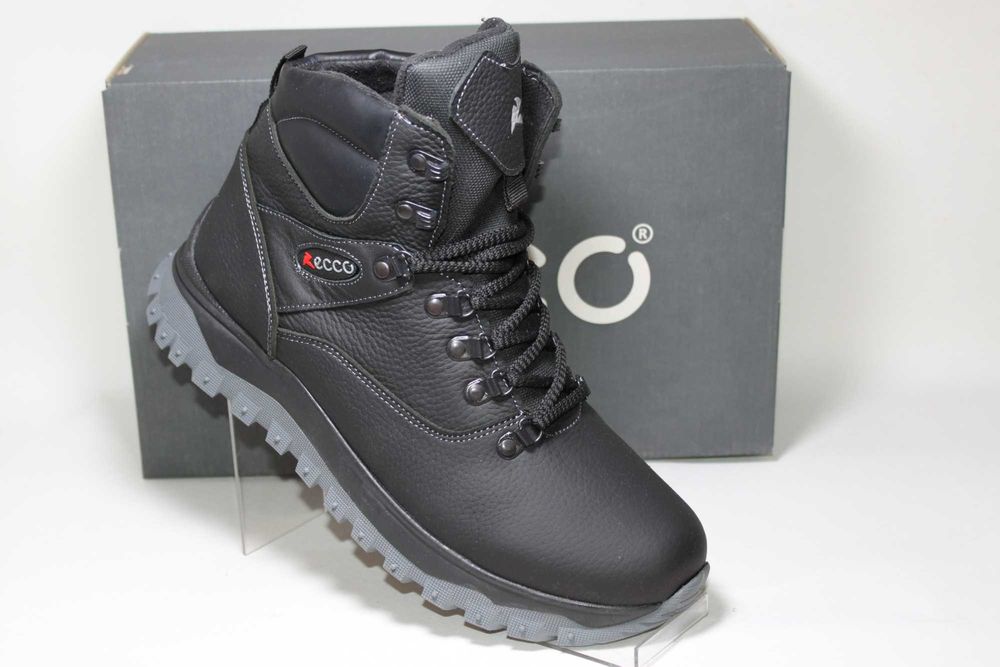 ECCO - высокие зимние ботинки- кросівки- кроссовки на меху.(131-02мех)