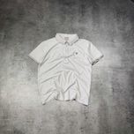MĘSKA Koszulka Polo Kołnierzyk Elegancka Biała Slim Fit Guess USA Logo