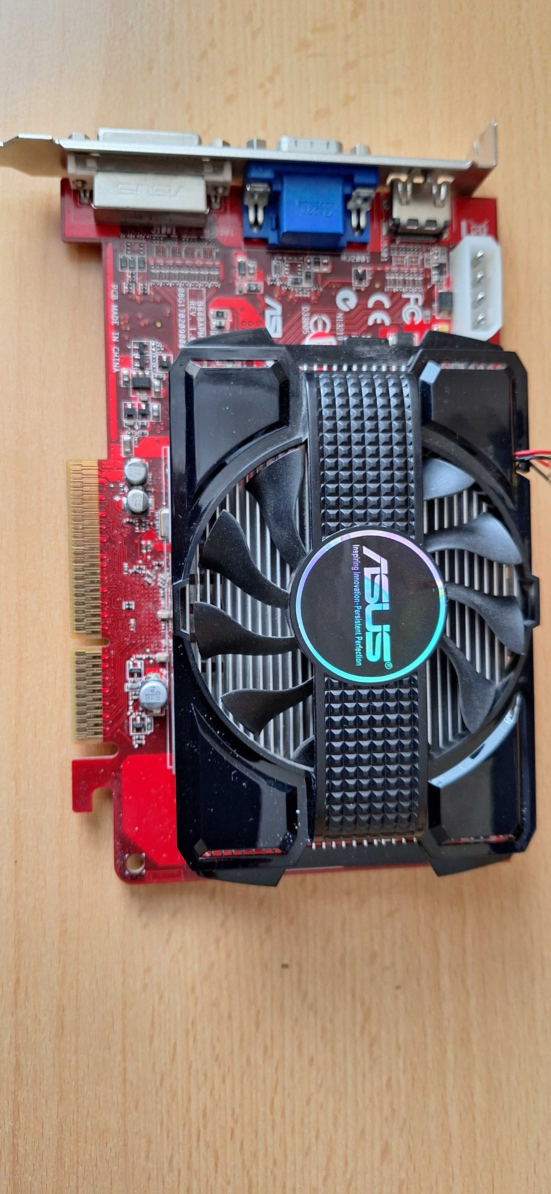 karta graficzna ASUS ATI Radeon HD 4650, 1 GB DDR2, AGP.