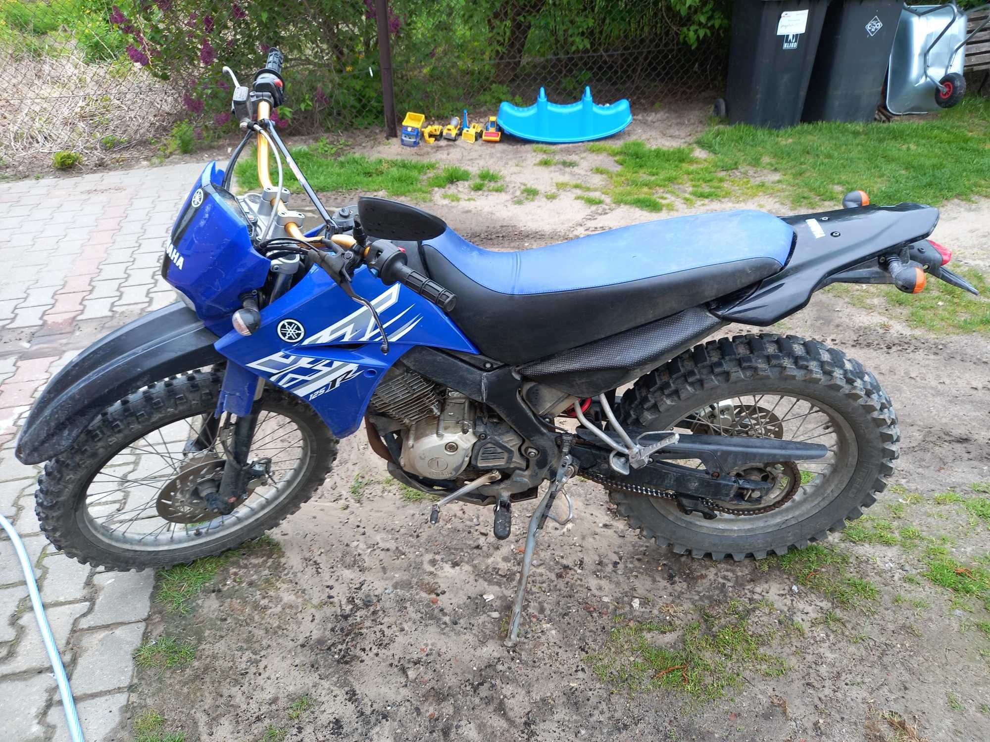 Yamaha XT125R enduro zarejestrowana 2009 r.