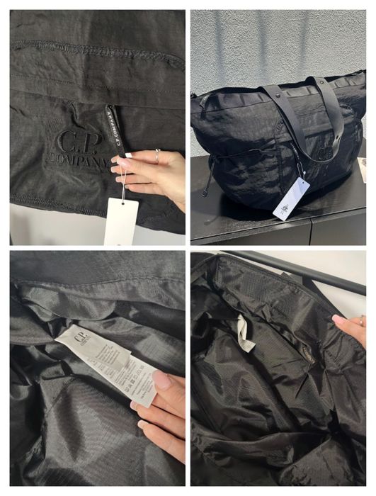 Сумка спортивна С.P. Company. Велика нейлонова сумка сп компані