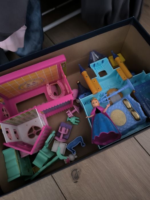 Zestaw zabawek Domek Dumel, Enchantimals, Polly Pocket całość