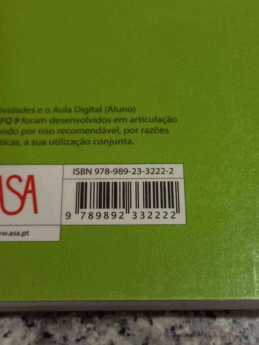 Novo FQ - Físico-Química 9.°ano (caderno de atividades)