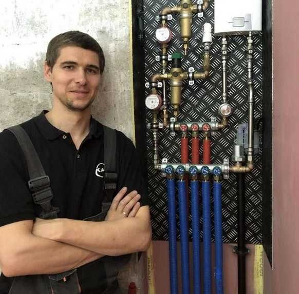 Сантехник. Установка унитаза, бойлера. Замена труб. Чистка канализации