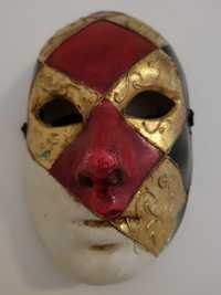 Máscara de Veneza genuína para uso ou exposição