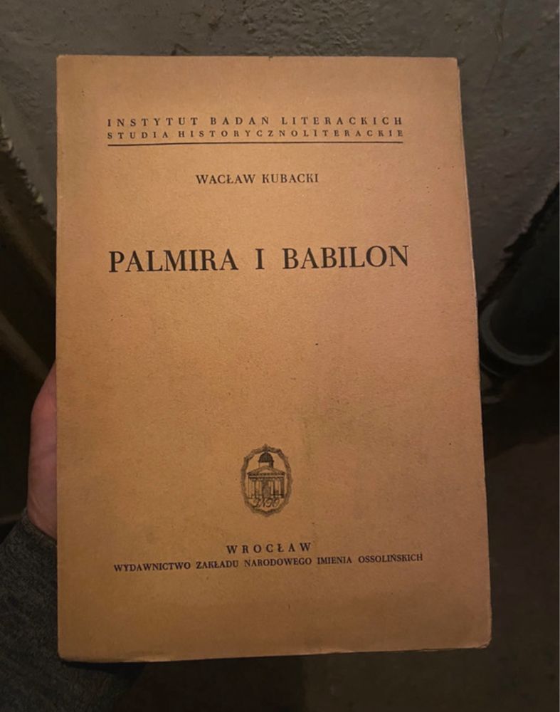 Kubacki W. Palmira and Babilon Wrocław 1951