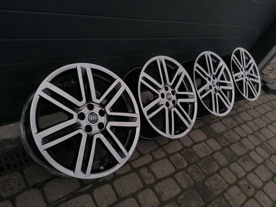 Felgi aluminiowe 5x112 20" 8J ET25, A7, A5, Q5, S6Audi Shadow Chrome