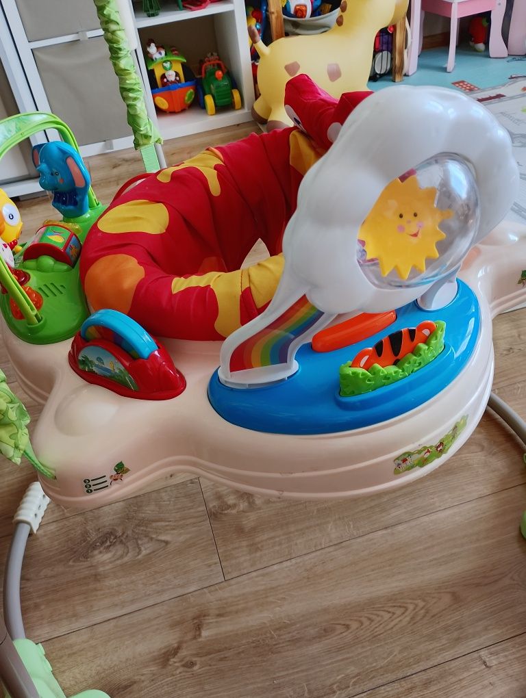 Bujak skoczek fisher price bez dźwięku