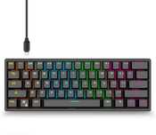 Teclado Mecânico Y-FRUITFUL K33 RGB 61 Teclas Hot-Swappable