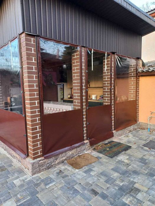 М'які вікна для тераси-альтанки