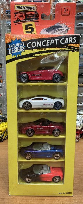 Matchbox 5 Pak Audi Avus Mustang Mach 3